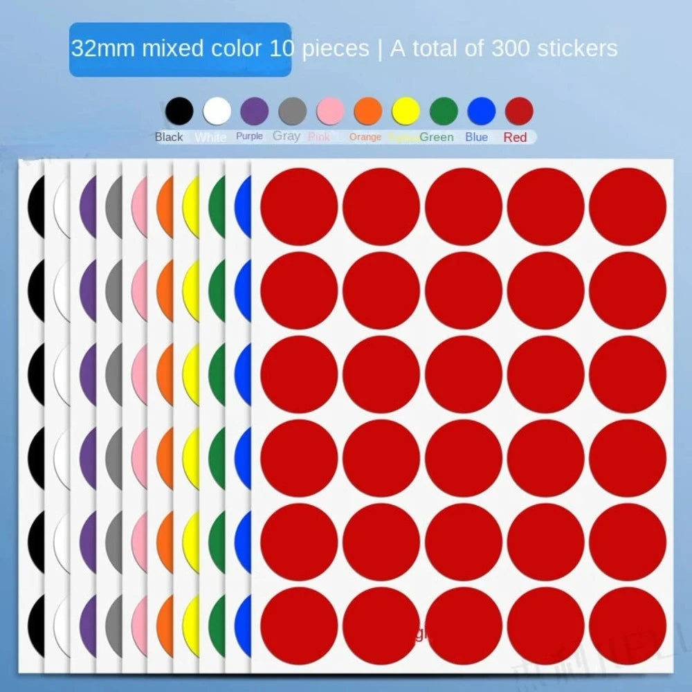 Round Dot Sticker