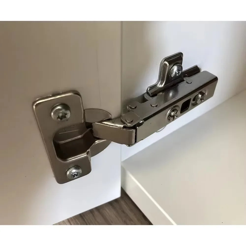 35 mm verdecktes Möbelscharnier, Soft-Close, vernickelter Stahl für Schranktüren