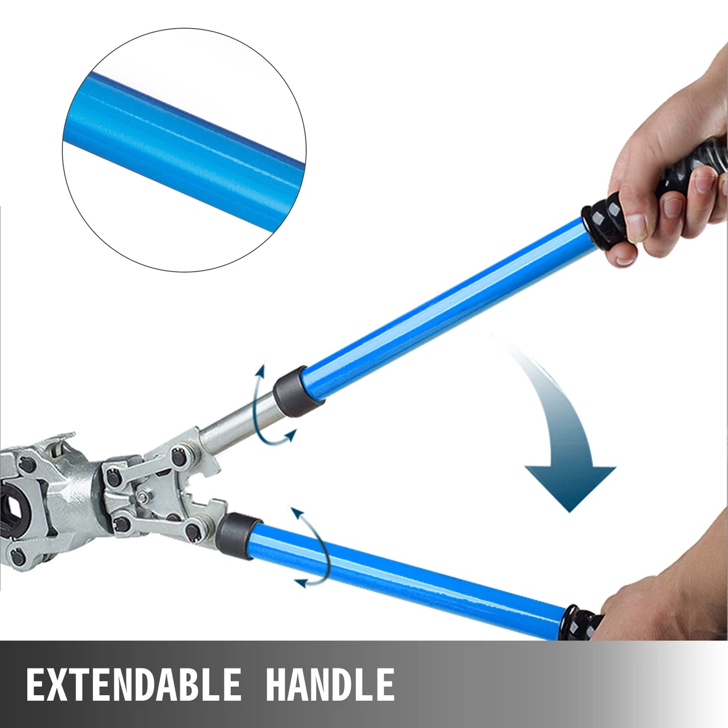 Outils de sertissage de tuyaux, raccords de tubes en cuivre, pince à sertir de plomberie, Kit Composite avec 8 mâchoires TH 16-32mm V 12-28mm