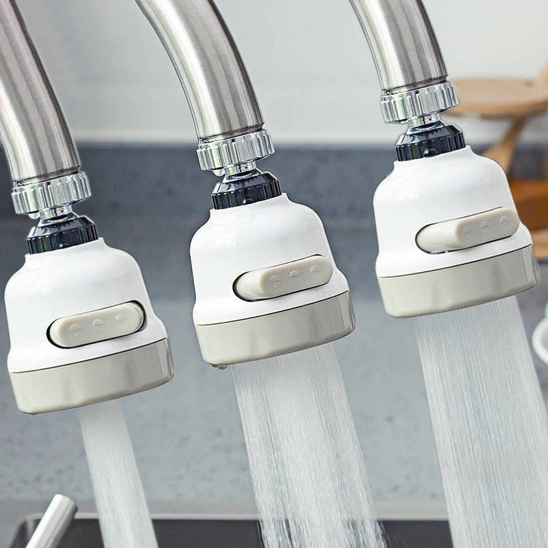 Aérateur de robinet de cuisine rotatif à 360° – Robinet économiseur d'eau, pomme de douche, buse filtrante, diffuseur
