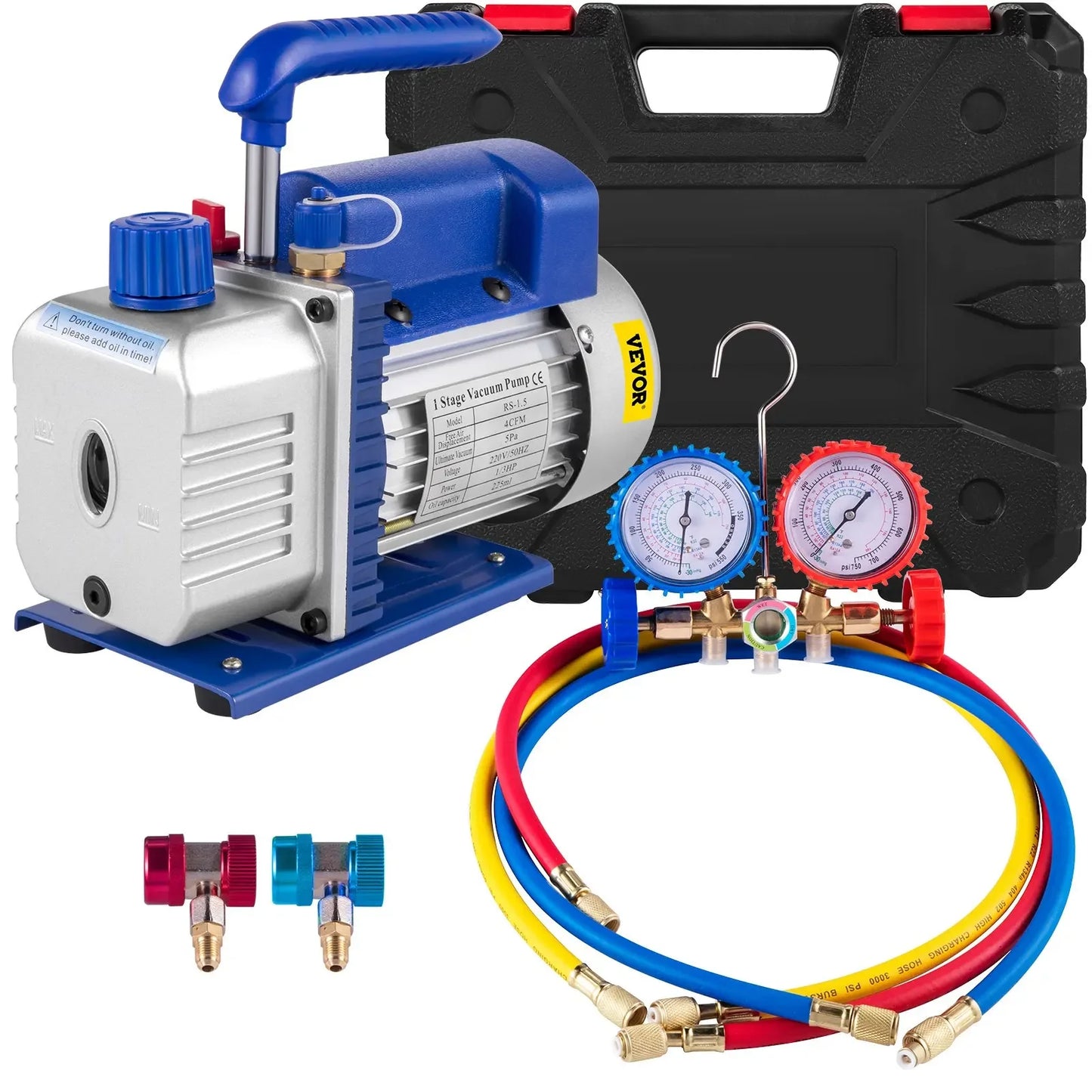Empty Single-Stage Vacuum Pump