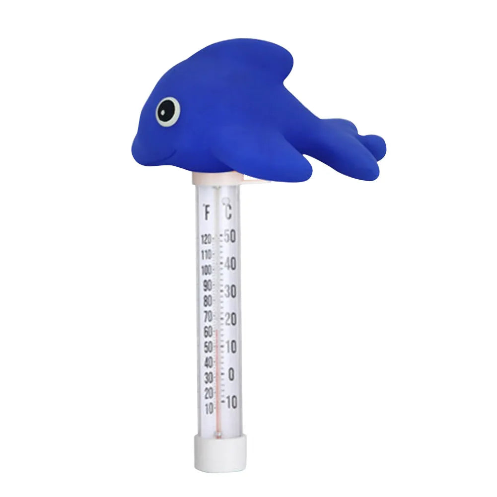 Cartoon Pattern Pool Water Temperature Meter Accurate Portable Swimming Pool Thermometer