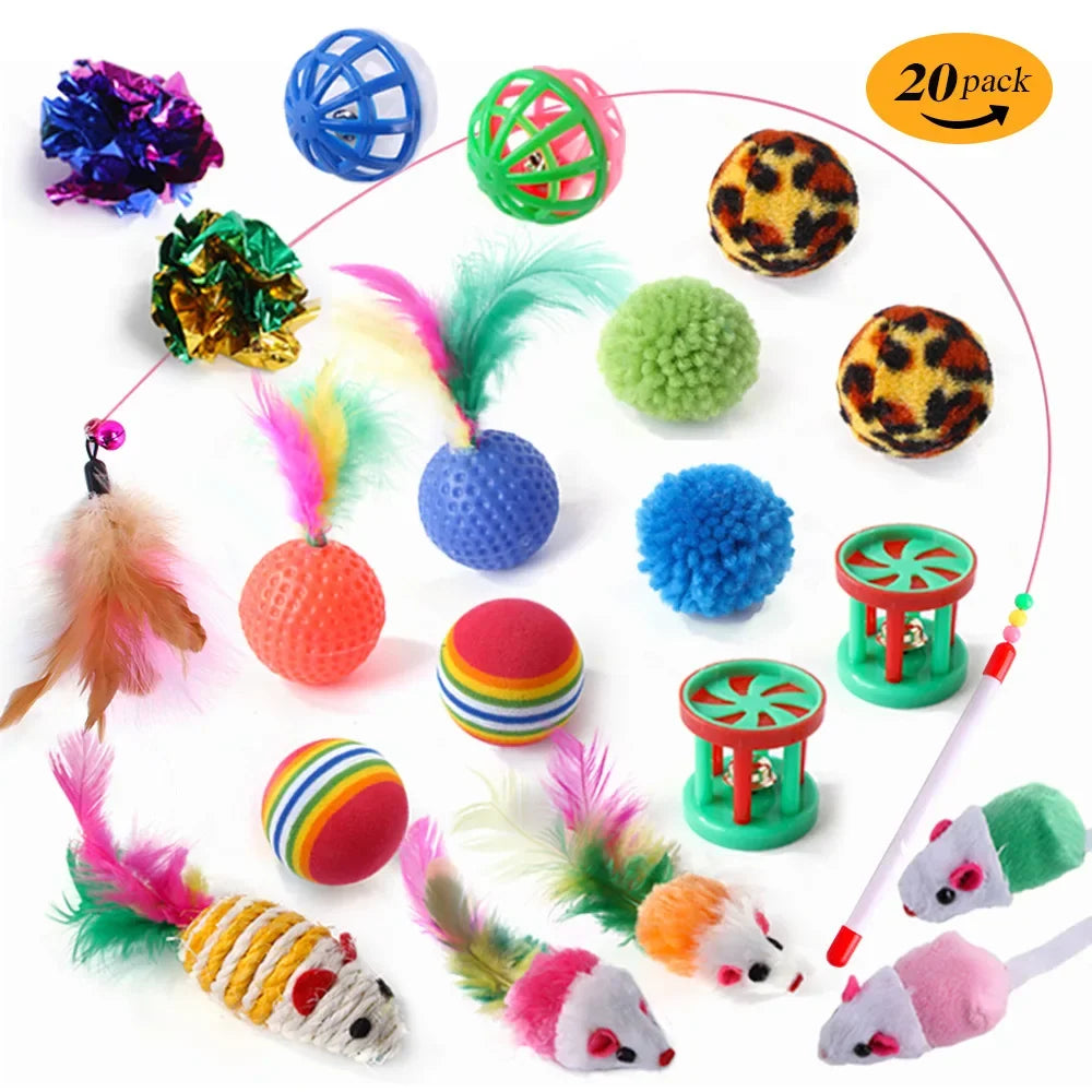 Non-Electrical Plastic Cat Tunnel Toy for Indoor Cats - Collapsible Play Tube with Peek Hole