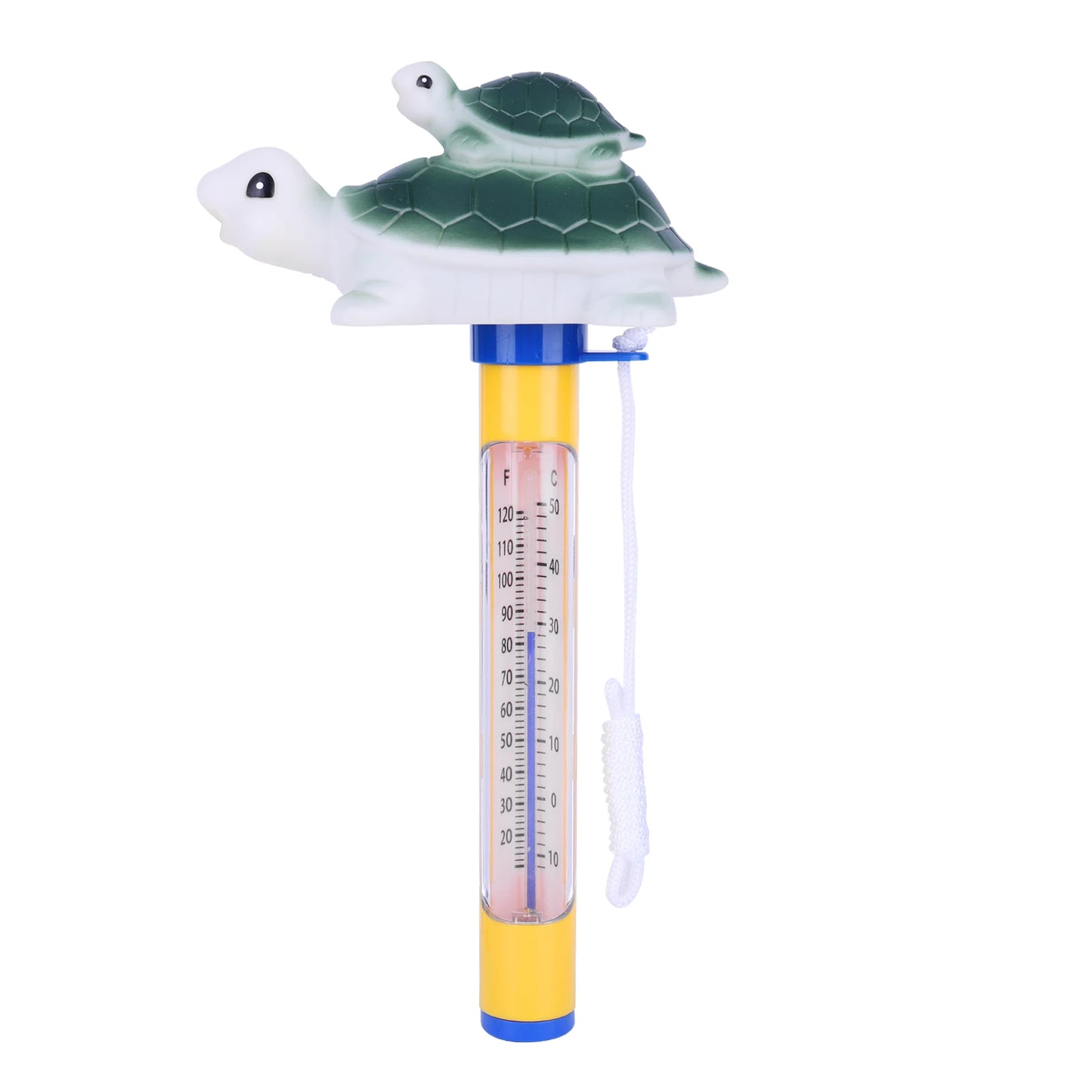 Cartoon Pattern Pool Water Temperature Meter Accurate Portable Swimming Pool Thermometer