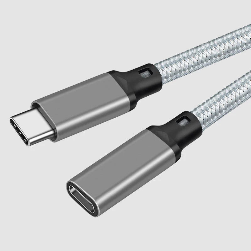 USB C Male Female Extension