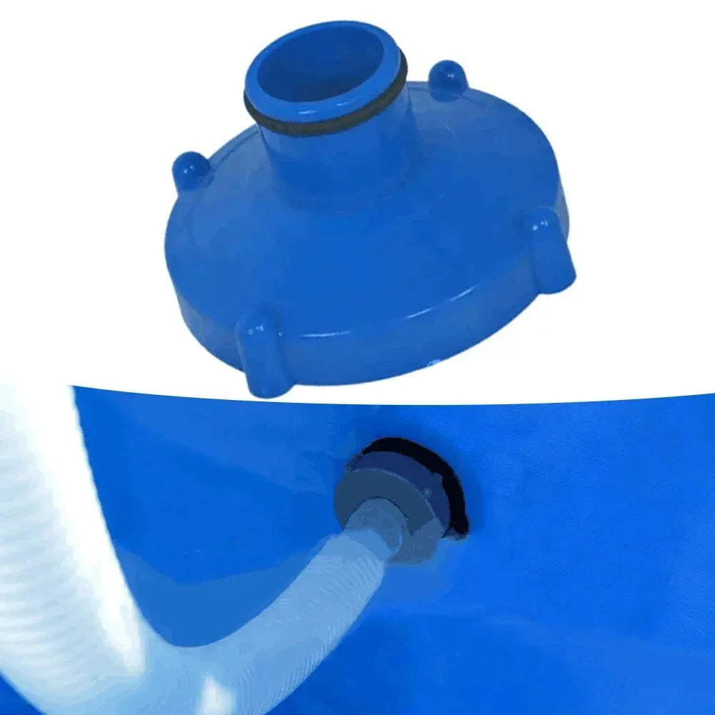 Adattatore/Connettore per Tubi Piscina in PVC Blu da 80 mm a 32 mm Sostitutivo