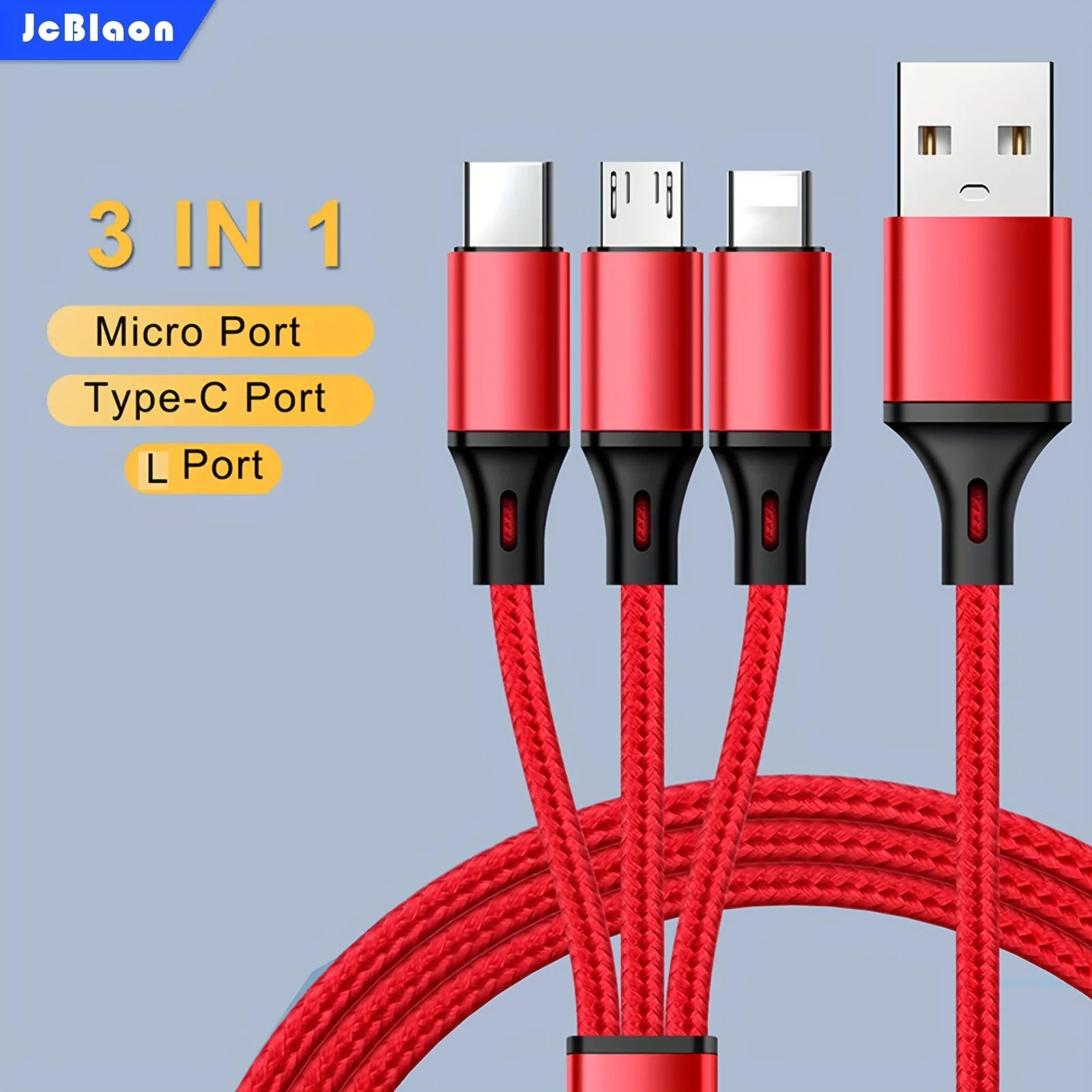 3-in-1 Fast Charger Cable