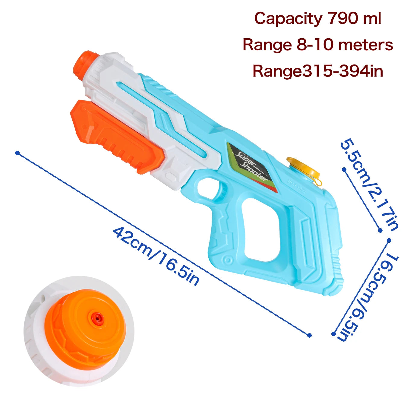 Summer Pull Water Gun Toy