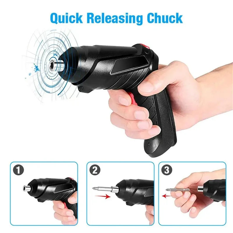 Screwdriver  Quick releaseing Chuck