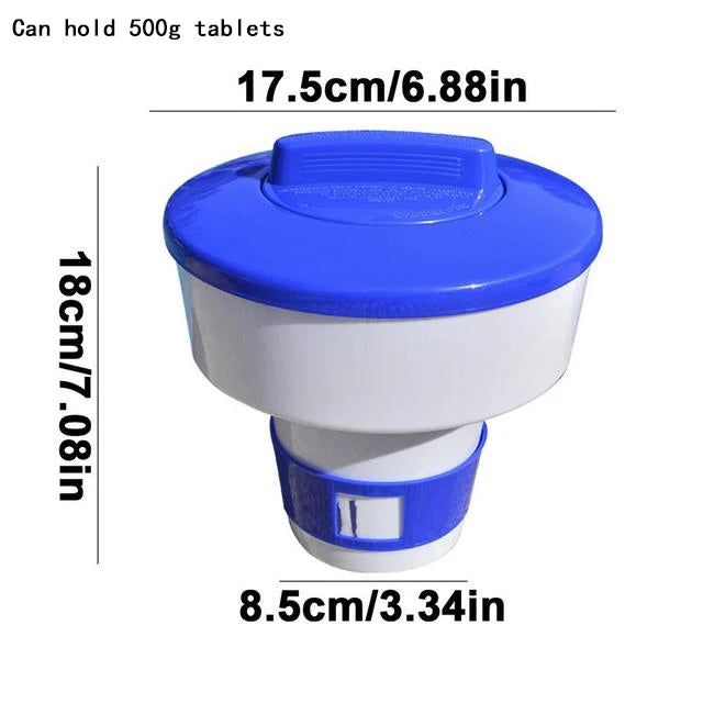 Produits chimiques de nettoyage de piscine Stérilisateur flottant de nettoyage de piscine Comprimés effervescents