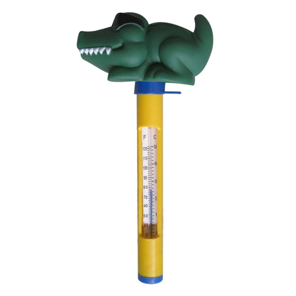 Cartoon Pattern Pool Water Temperature Meter Accurate Portable Swimming Pool Thermometer