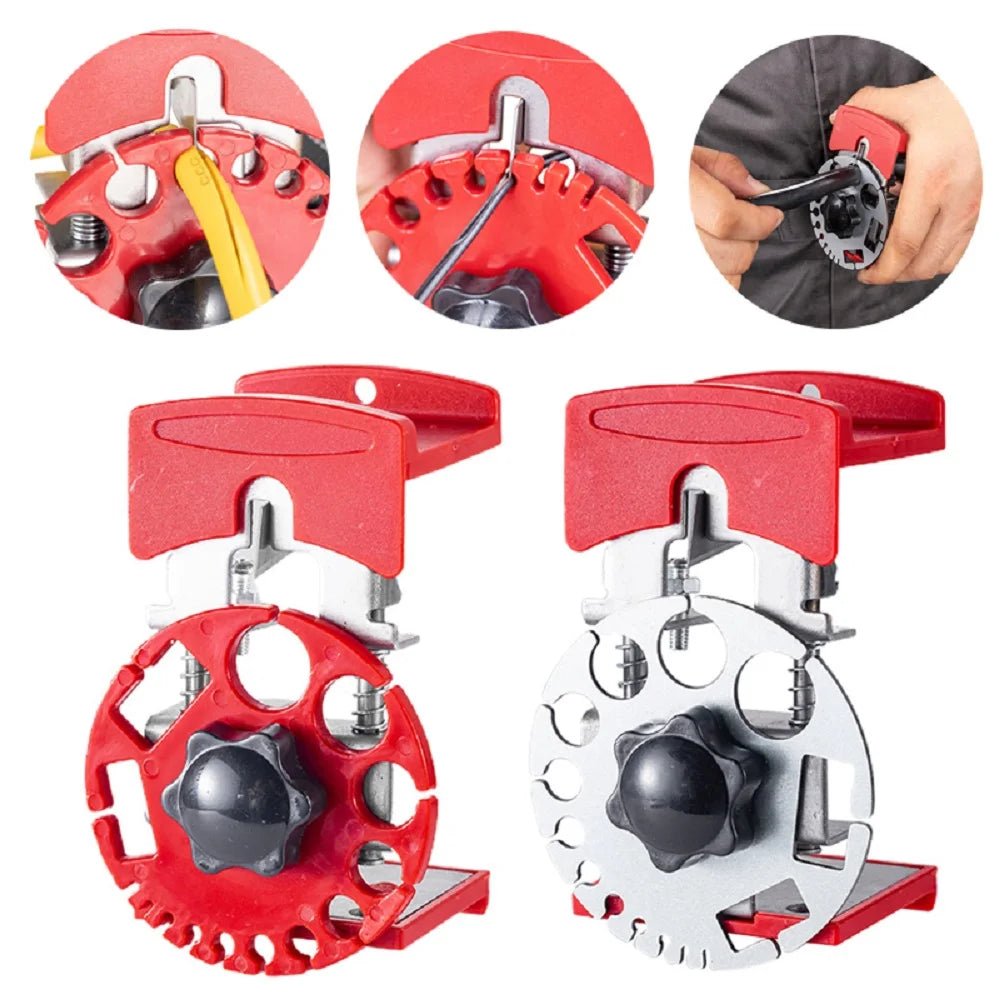 Spelafili Manuale Rapido per Stripping Fili di Rame Pinza Decorticatrice Regolabile per Fili Elettrici Cavo Elettricista Taglio
