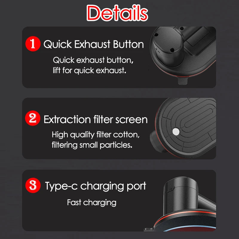 300KG Charge Ventouse Électrique Industrielle de Qualité Professionnelle Lève-Vide Haute Capacité pour Granit Carrelage Verre Bois Pierre Batterie 4000mAh