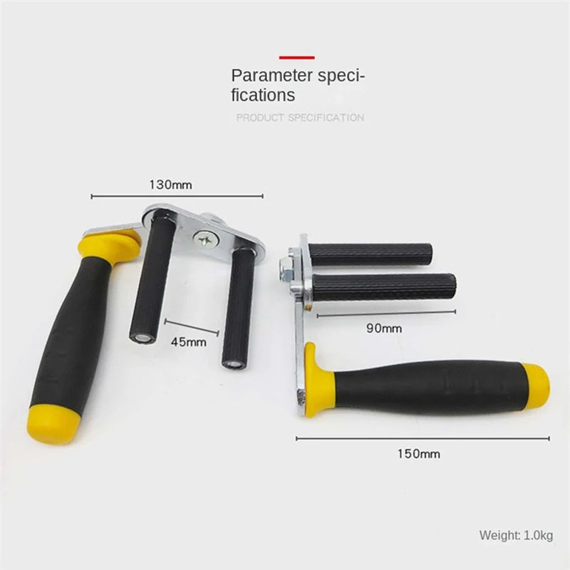 1 Para Narzędzi do Przenoszenia Paneli Uchwytów do Przenoszenia Ładunku Przenośny Chwytak Transporter do Płyt Kartonowo-Gipsowych