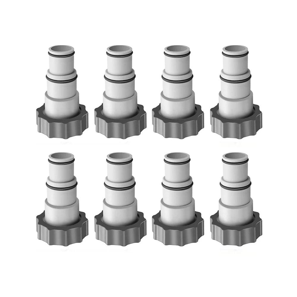 Pool Hose Adapter for Sand Pump | Type B Hose Connector for Intex Pool Filter Pumps