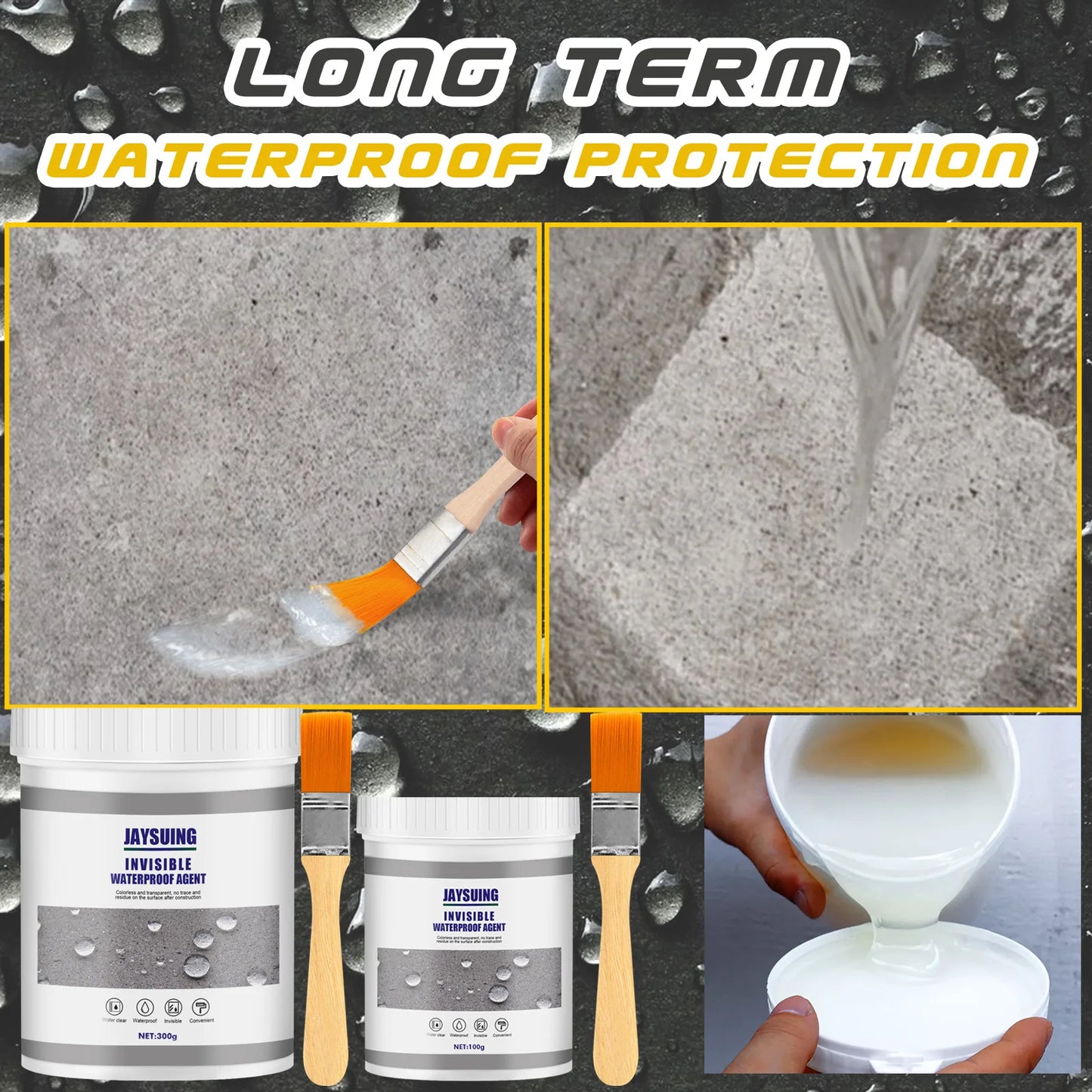 30/100g/300g Wodoodporny środek Łazienka Mocne i wydajne narzędzie do naprawy przecieków Uszczelniacz w sprayu Nano-spray Uszczelniacz w sprayu