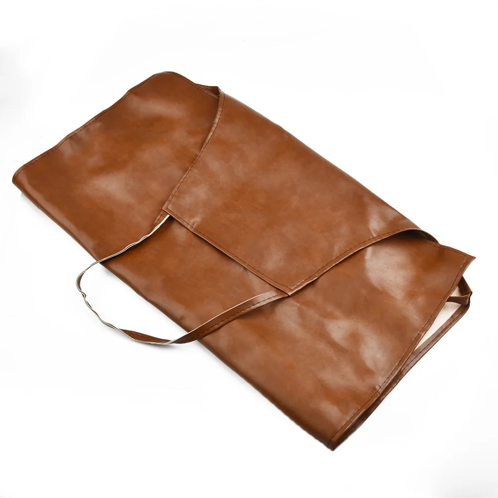 Heavy-Duty Leather Welding Apron : Protection Résistante aux Flammes pour Soudeurs et Forgerons