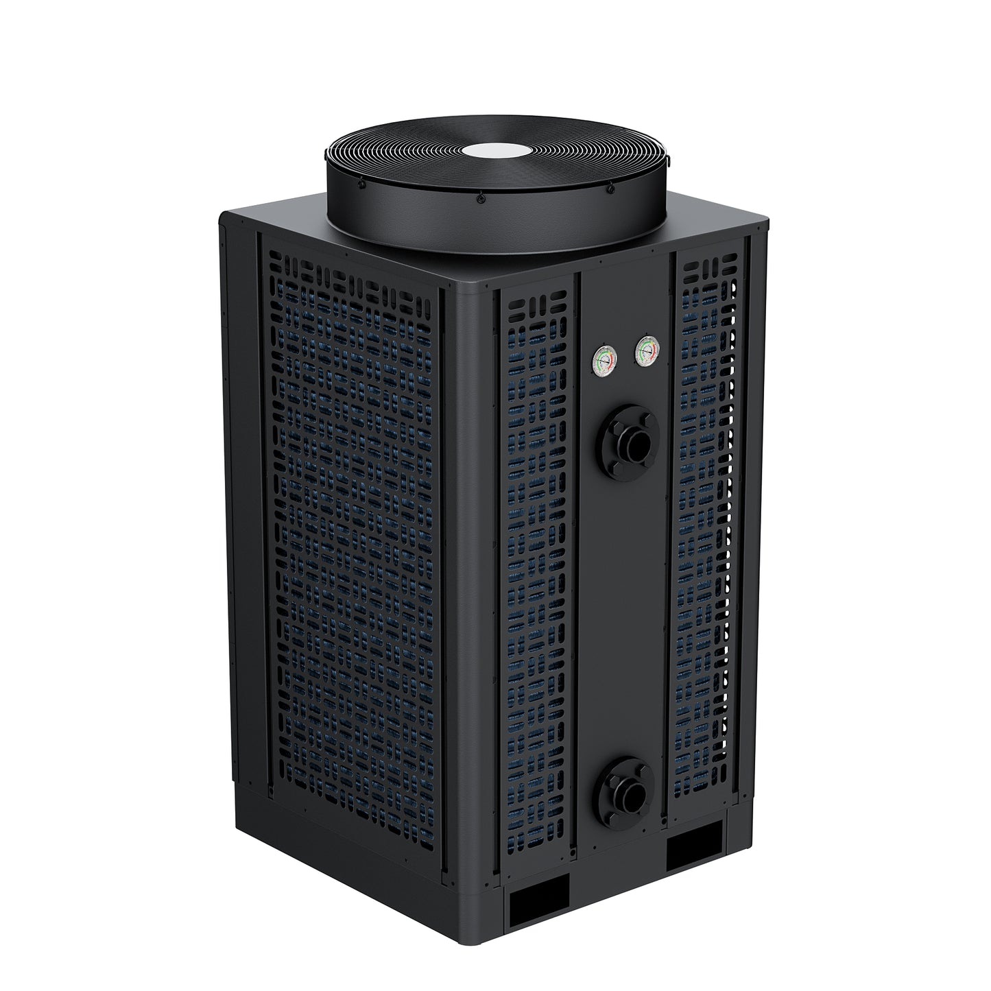 Zealux 45kW~185kW Kommerzielle Pool-Wärmepumpe Swim INVERBOOST Commercial Black