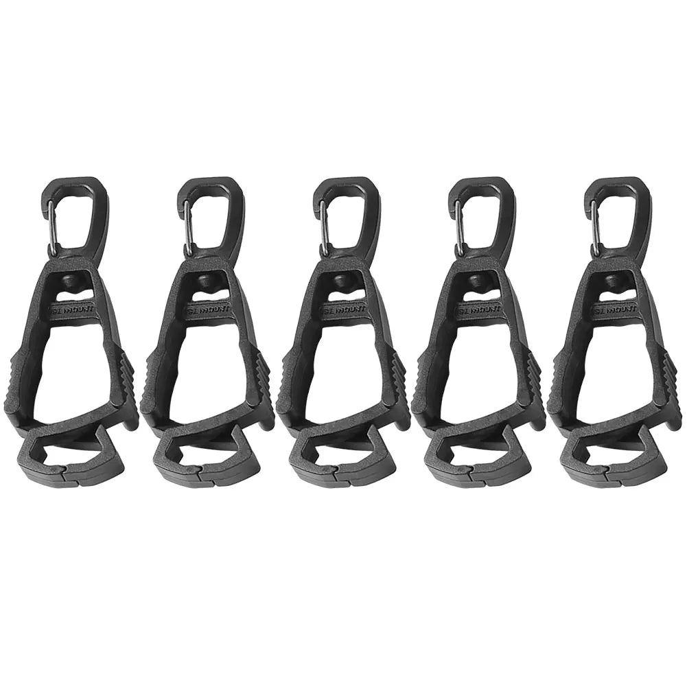 Pince à gants de sécurité Porte-gants Crochet à gants portable Crochet multi-usage Garde-gants de sécurité pour le travail en extérieur Camping