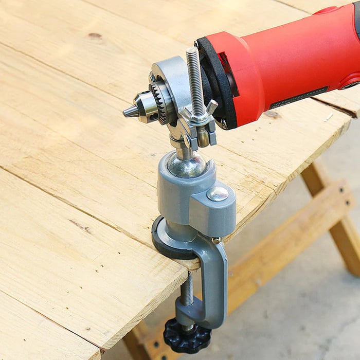 Pince d'étau de Table universelle à 360 °, support de perceuse électrique et support de meuleuse pour le travail du bois et la fabrication de bijoux