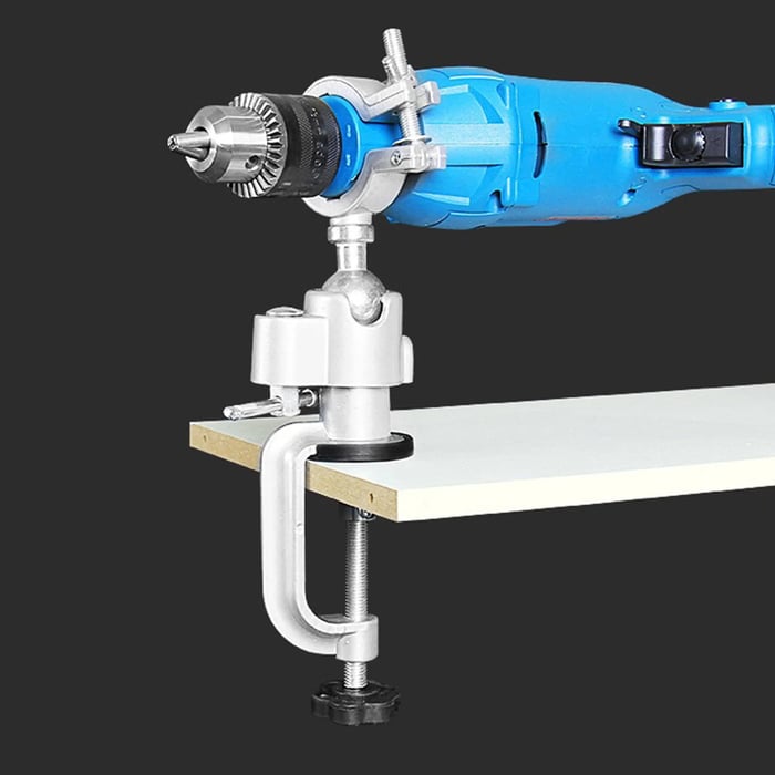 Pince d'étau de Table universelle à 360 °, support de perceuse électrique et support de meuleuse pour le travail du bois et la fabrication de bijoux