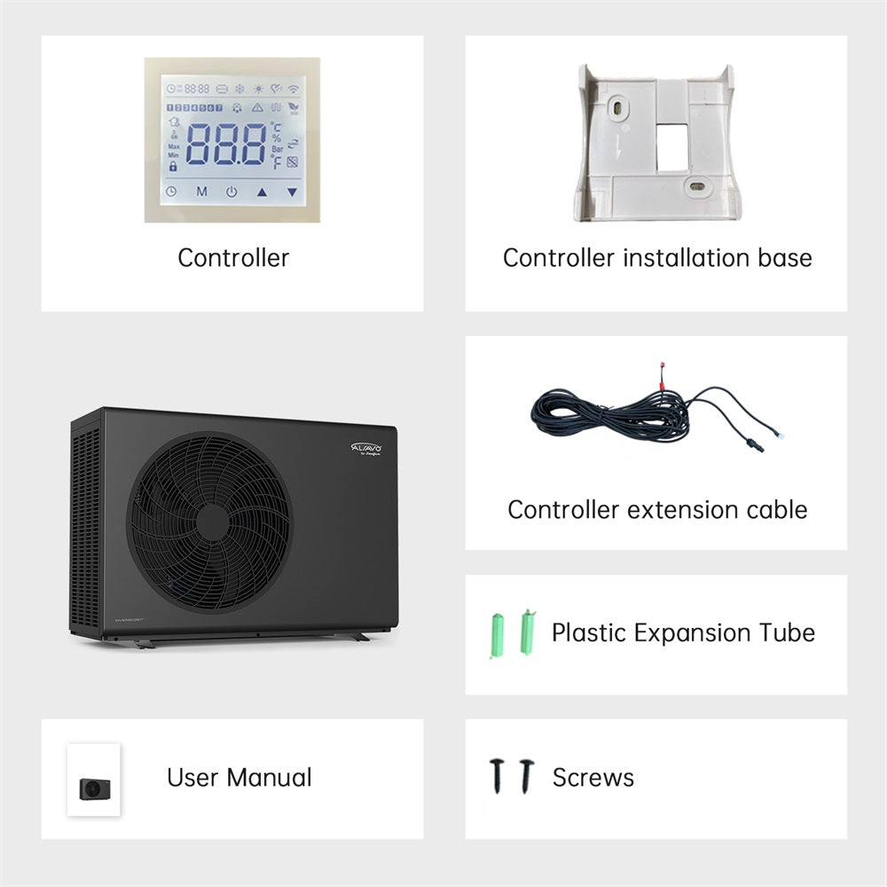 Bomba de Calor Monobloque ALSAVO EVI 10kW para Fuente de Aire - Inverboost Multifuncional/Agua Caliente.