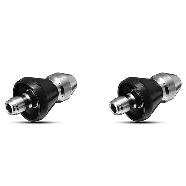 Buse de nettoyage d'égouts en acier inoxydable 5000PSI, haute pression, résistante à la Corrosion