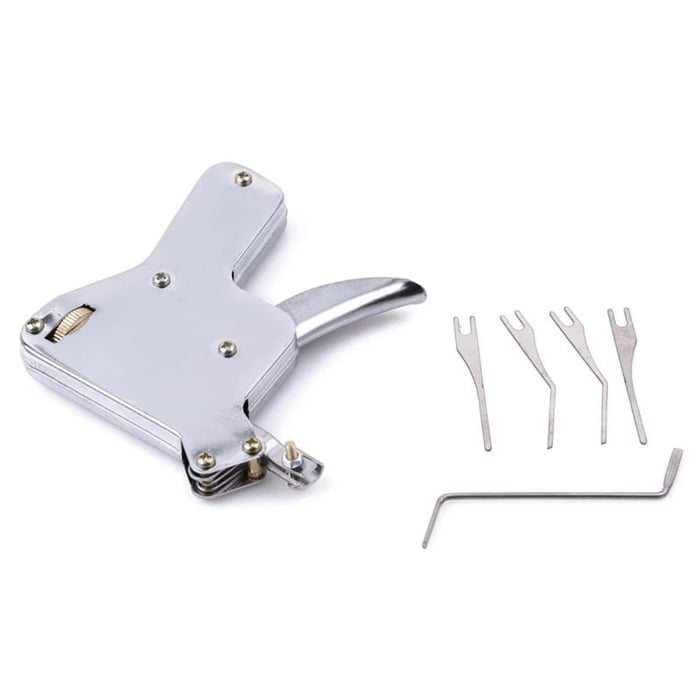 Juego Profesional de Herramientas para Abrir Candados con Estuche de Madera