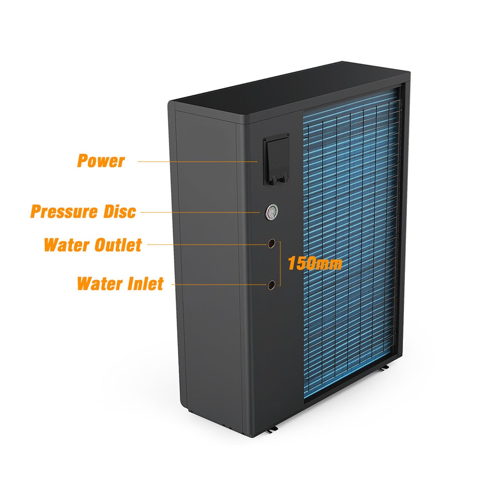 Bomba de Calor de Fuente de Aire Monobloque ALSAVO 16kW 3T - Ventiladores Dobles - Inverboost Multifuncional ASHP agua caliente