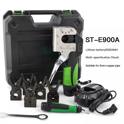 Kit utensile per svasatura tubi di rame senza fili: ST-E900A Espansore automatico per HVAC e refrigerazione
