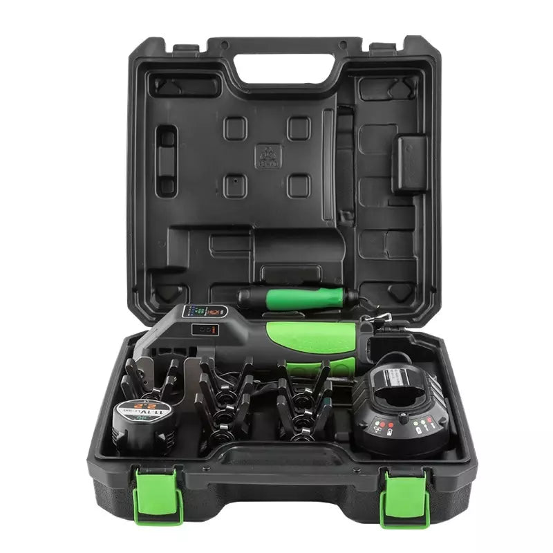 Kit d'outils d'évasement de tubes en cuivre sans fil : extenseur automatique ST-E900A pour CVC et réfrigération