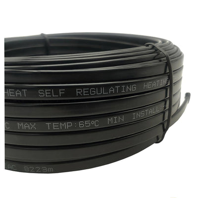 Self Regulating Heating Cable 20W/m  AC220~240V, 50/60Hz With Switch EU Plug for Water pipe Freeze Protection