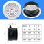 Round Wall Ventilation
