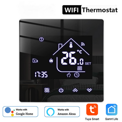 Tuya WIFI Thermostat for Gas Boiler Floor Heating Temperature Controller for Smart Home Life Yandex Alice  Alexa Google