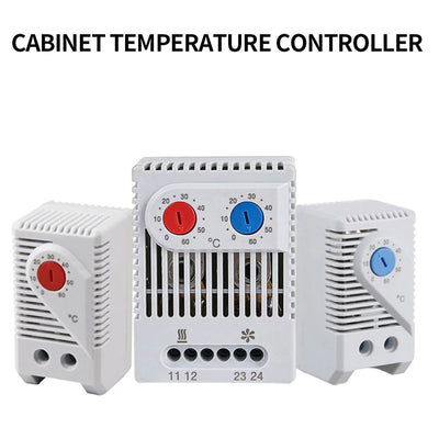 Normally Open/Normally Closed Compact Mechanical Temperature Controller DIN rail mini compact bimetallic thermostat Mechanical Temperature Controller