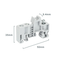 Screwless End Clamp