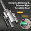 DN15 DN20 Integrated Internal & External Pipe Threading Tool