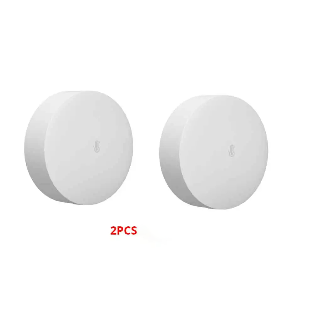 1-10PCS Zigbee Temperature Humidity Sensor Smart Home Works with iHost, ZB Bridge-P, ZBDongle-E