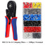 Crimping Tools Ferrule Sleeves Tubular Terminal Wire Crimper Pliers Household Electrical Sets 1200pcs terminal HSC8 6-4 6-6 16-6
