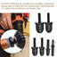 Copper Pipe Expander Set - HVAC Hex Handle Swaging Tool & Electric Drill Bit Flaring Tool