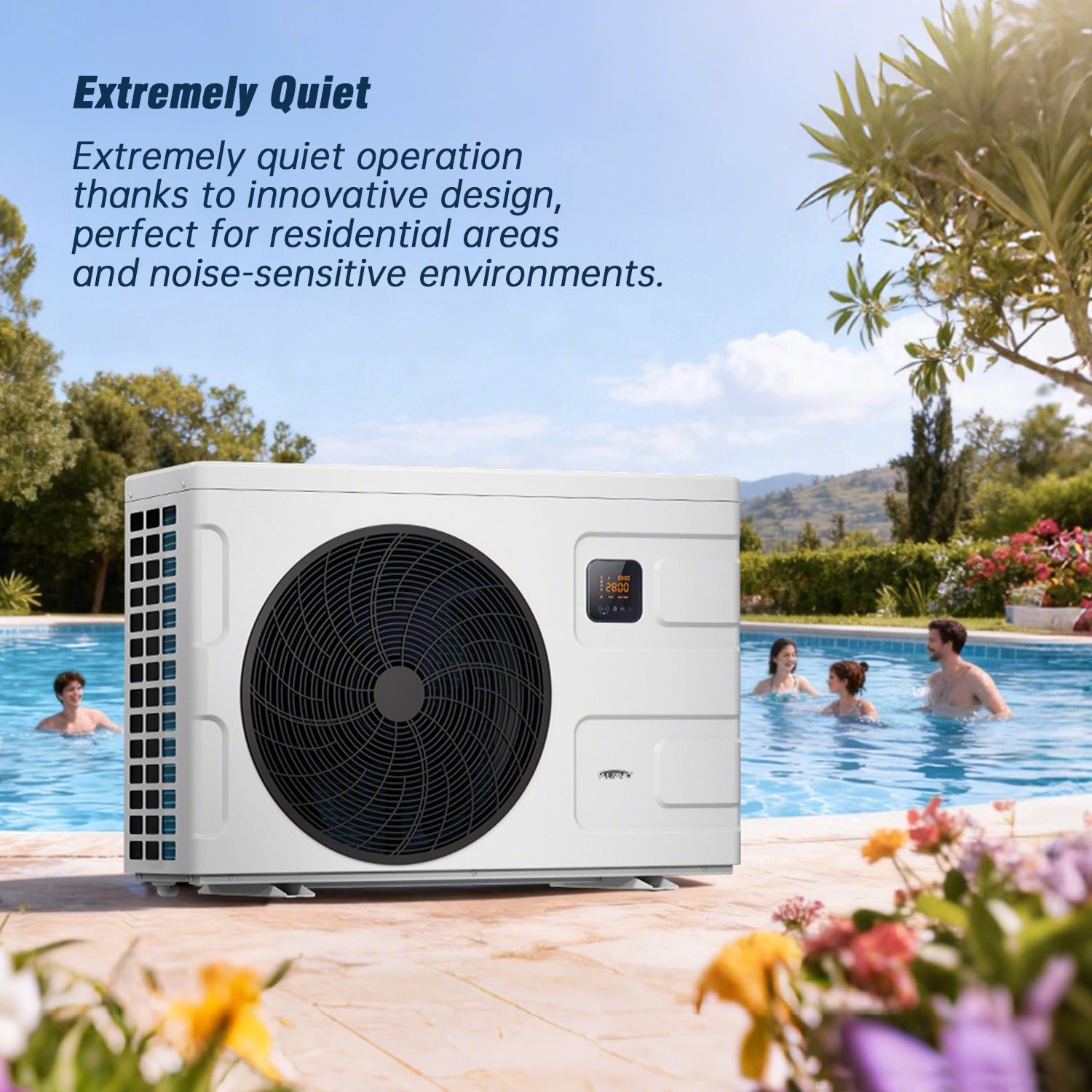 Pool heating equipment