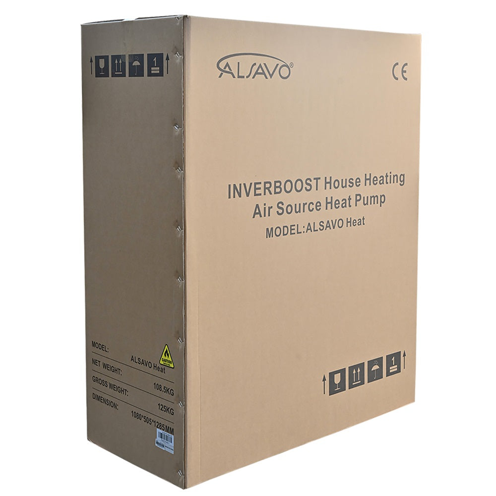 ALSAVO R290 7kW~16kW Air Source Heat Pump Monoblock - Single/Double Fans - Inverboost Multifunctional ASHP hot water