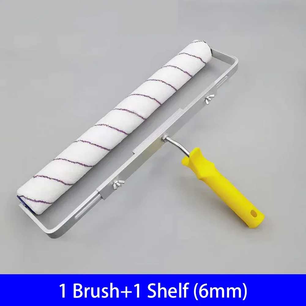 Rodillo de Pintura de 18 pulgadas Cepillo de Mango Largo-Medio-Corto de Peluche Herramienta de Pintura para Pared Decorativa 6MM/9MM Herramienta de Soporte de Mango de Pintura