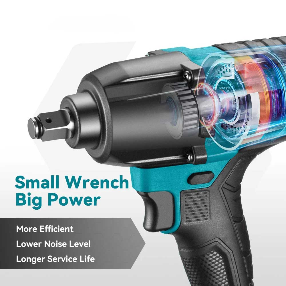 Rechargeable Screwdriver with small wrench Big power