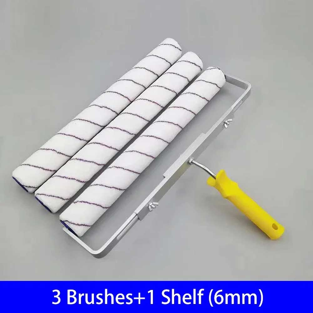 Rodillo de Pintura de 18 pulgadas Cepillo de Mango Largo-Medio-Corto de Peluche Herramienta de Pintura para Pared Decorativa 6MM/9MM Herramienta de Soporte de Mango de Pintura