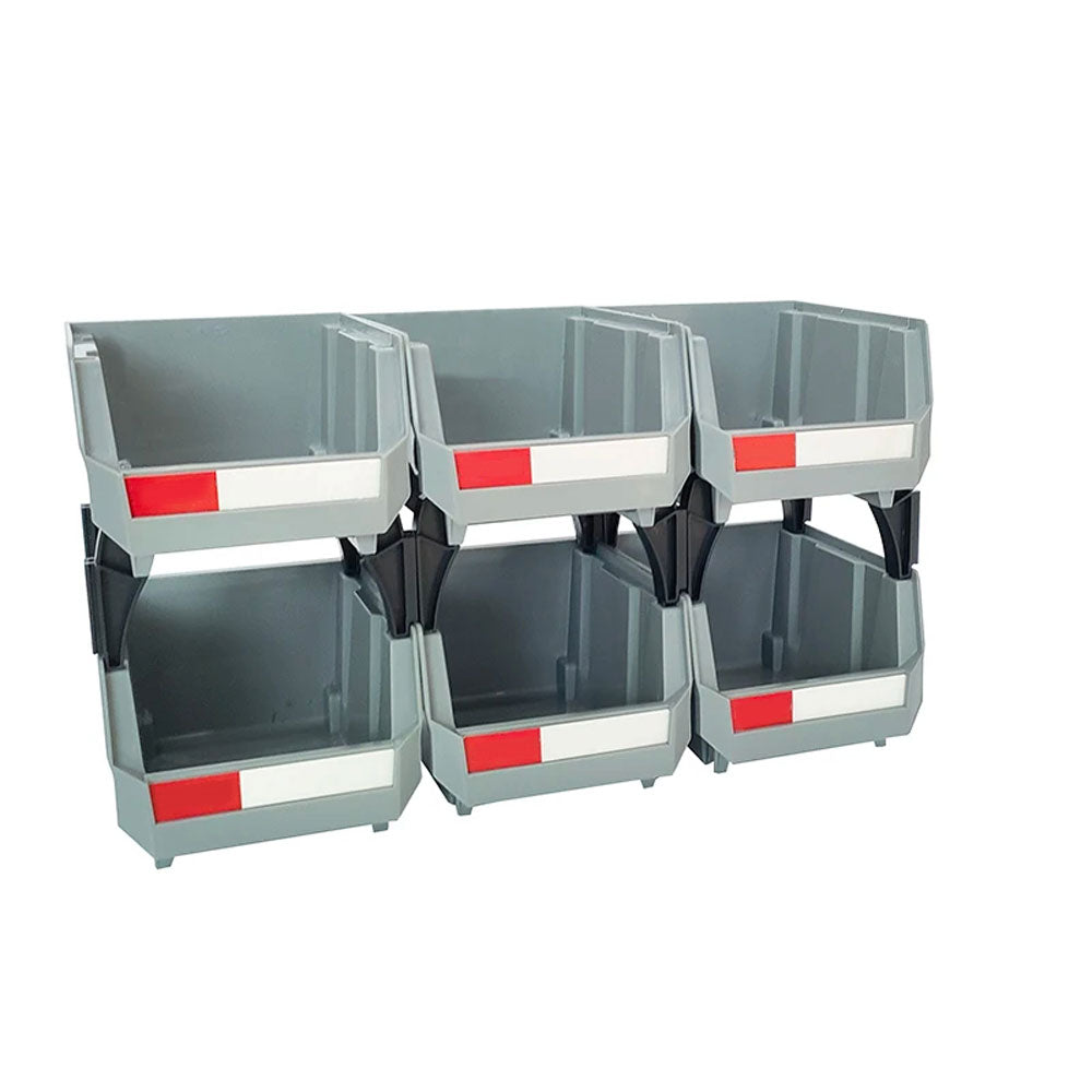 Contenitore Garage Strumenti di Stoccaggio e Organizzatore Scatola Impilabile in Plastica Garage