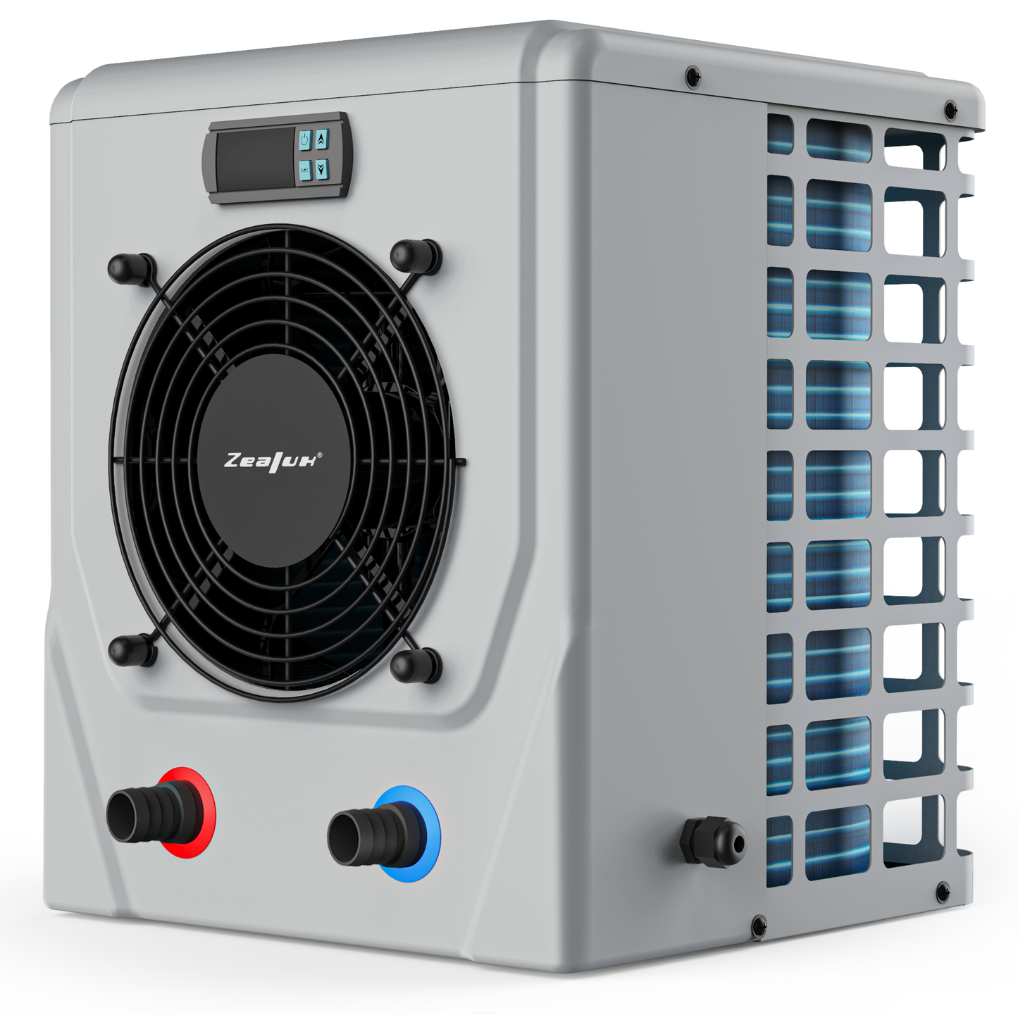 Bomba de calor para piscinas Zealux Mini: 2,5 kW a 4,2 kW para piscinas elevadas pequeñas de 10 a 20 m³