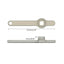 Plumbing Bleed Wrench for Heating Repair 304 Stainless Steel Cross Keys Design Portable Stainless Steel Radiator Vent Key