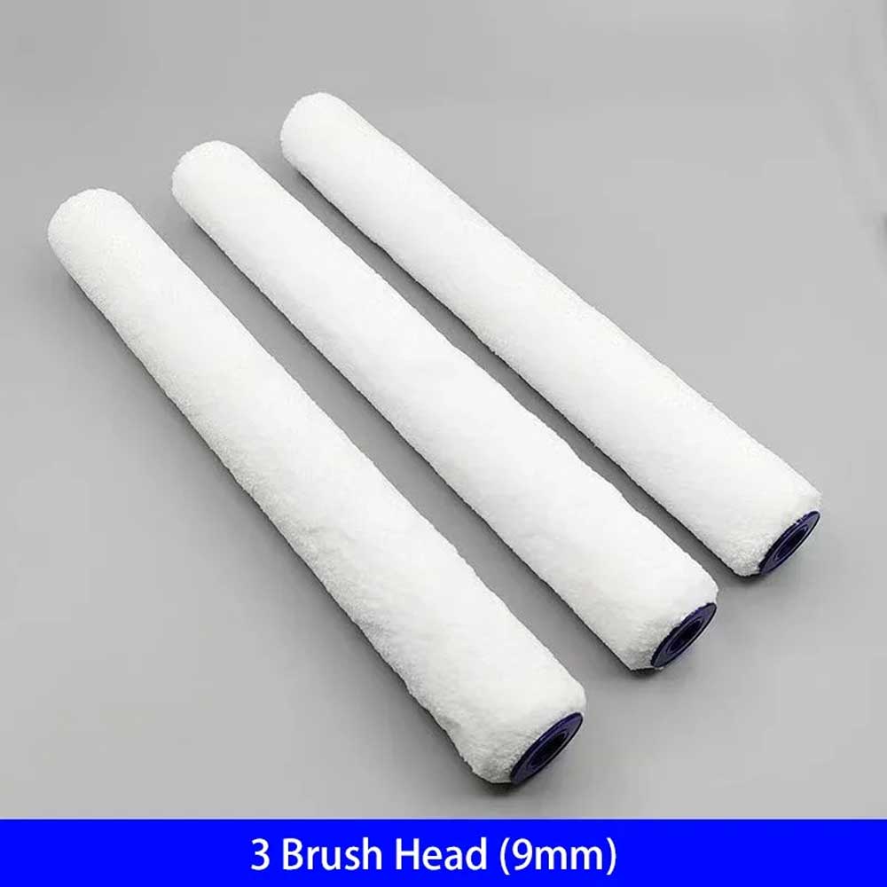 Rodillo de Pintura de 18 pulgadas Cepillo de Mango Largo-Medio-Corto de Peluche Herramienta de Pintura para Pared Decorativa 6MM/9MM Herramienta de Soporte de Mango de Pintura
