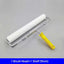 Rodillo de Pintura de 18 pulgadas Cepillo de Mango Largo-Medio-Corto de Peluche Herramienta de Pintura para Pared Decorativa 6MM/9MM Herramienta de Soporte de Mango de Pintura